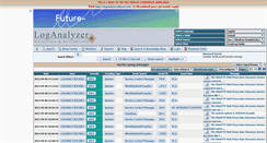 Desktop Screenshot of demo.phplogcon.org